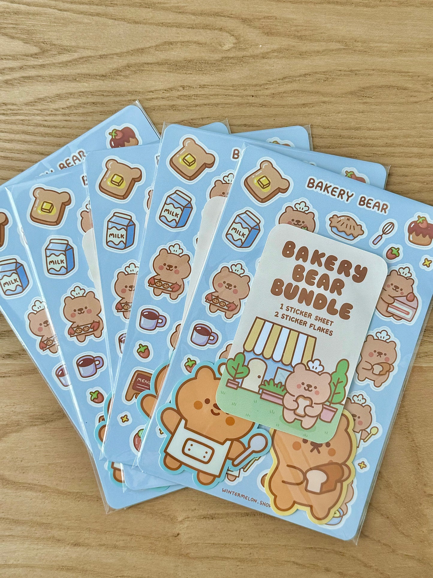 Bakery bear (Sticker bundle)