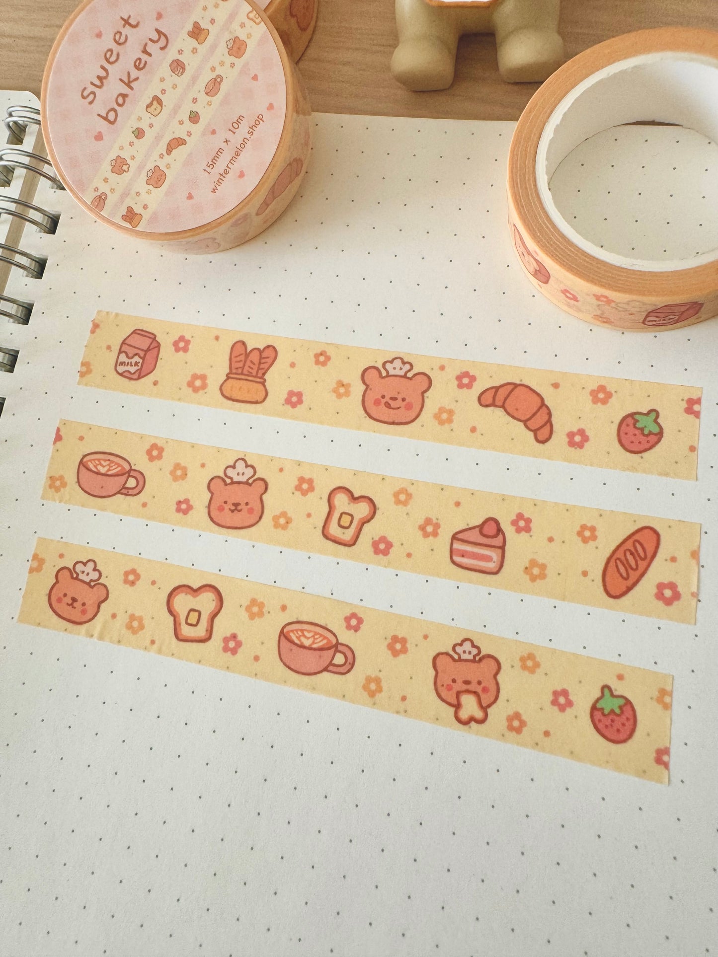 Sweet bakery washi tape