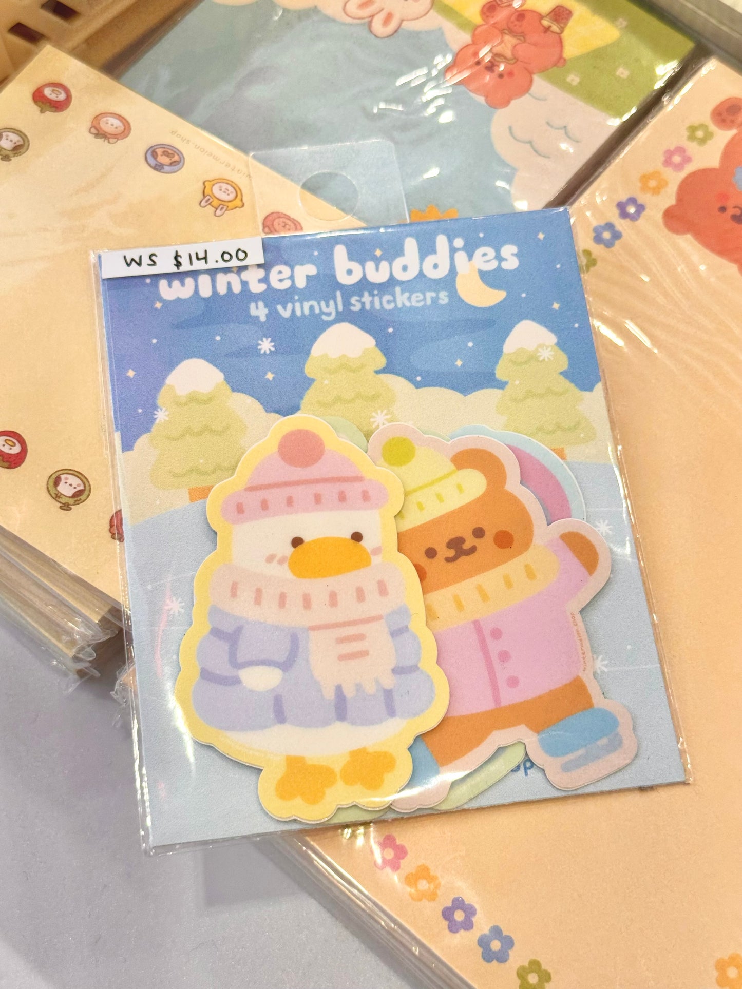 Winter buddies set