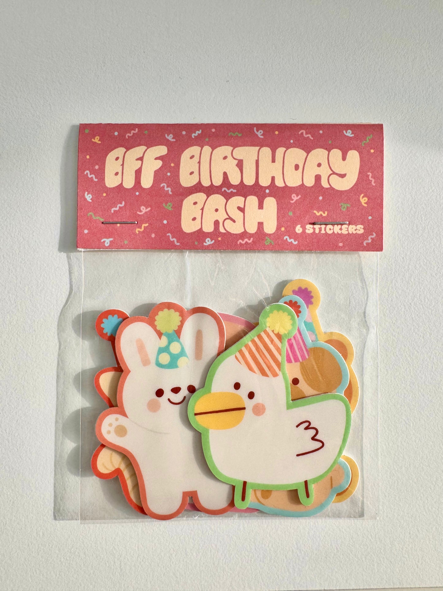 BFF Birthday Bash (Sticker Pack)