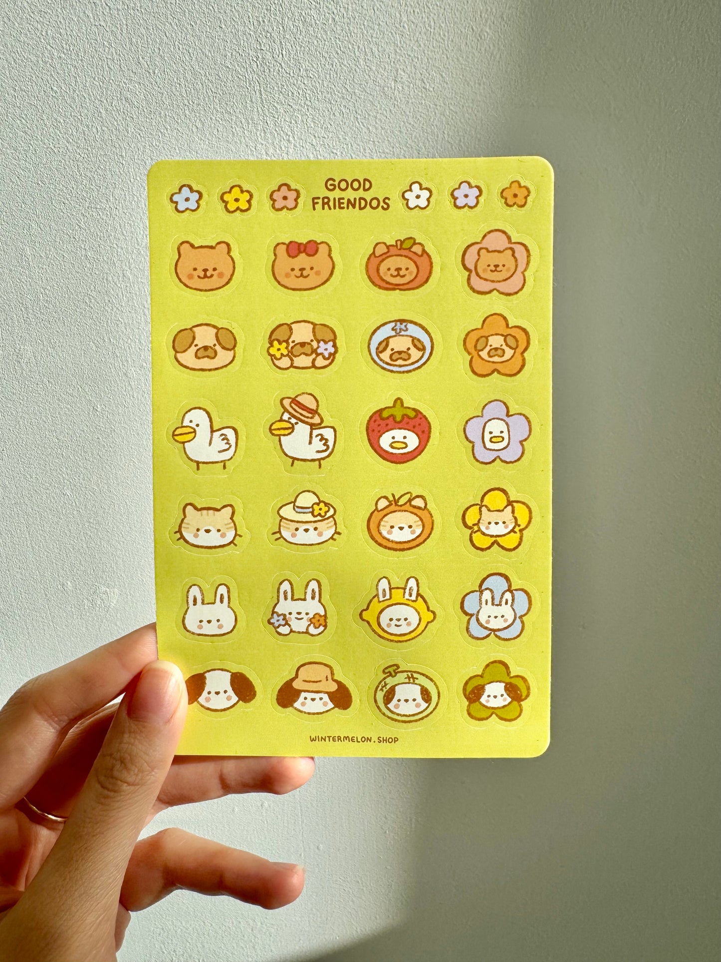 Good friendos (Sticker sheet)