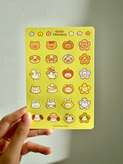 Good friendos (Sticker sheet)