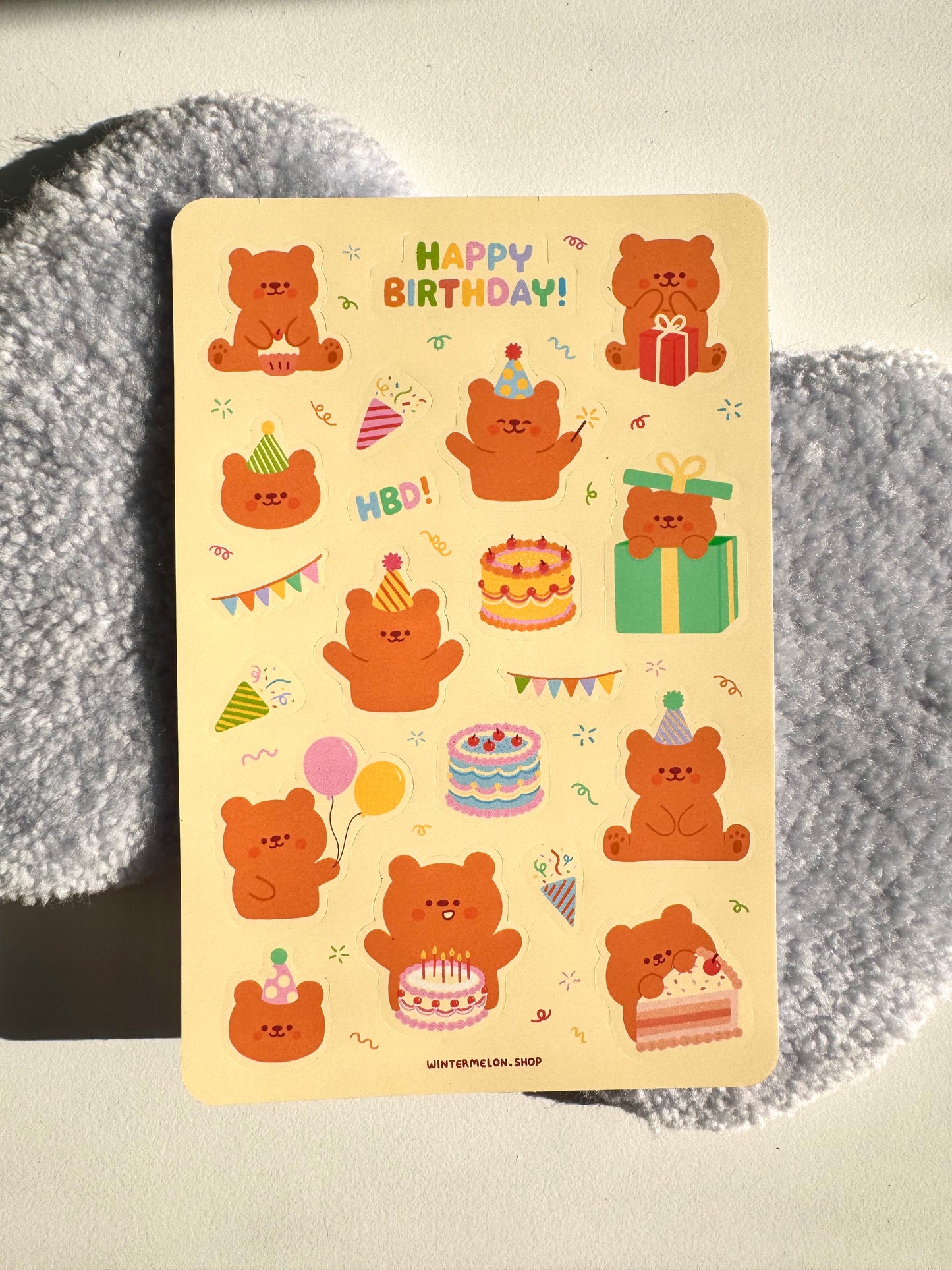 It's Yo Birthday! (Sticker Sheet)