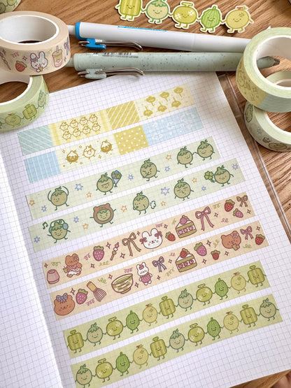 melons unite! washi tape