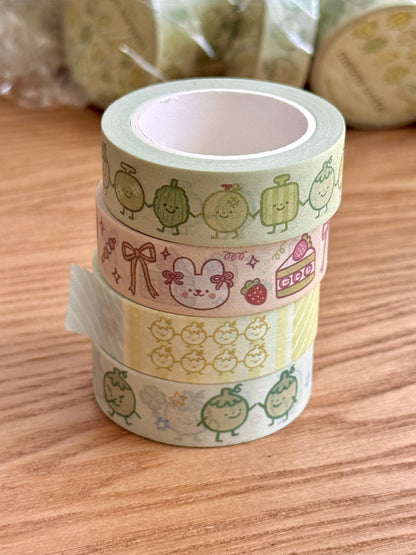 melons unite! washi tape