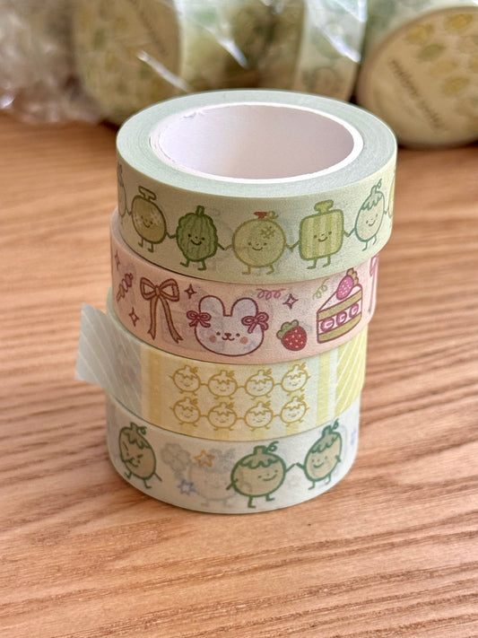 Silly wintermelon washi tape