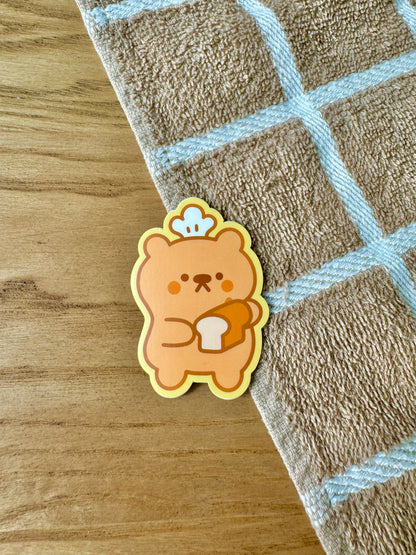 Loaf bread bear