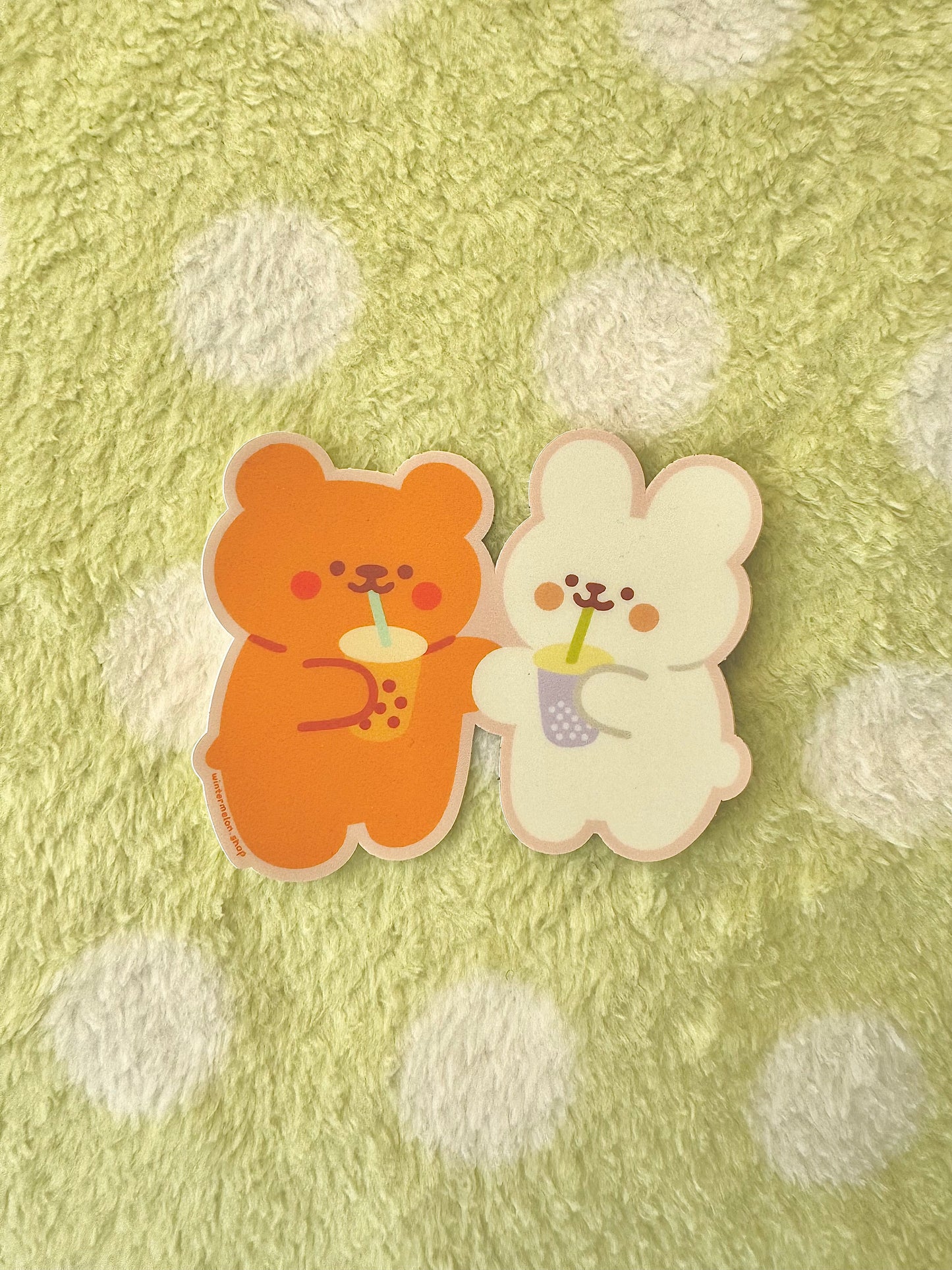 Boba buddies sticker