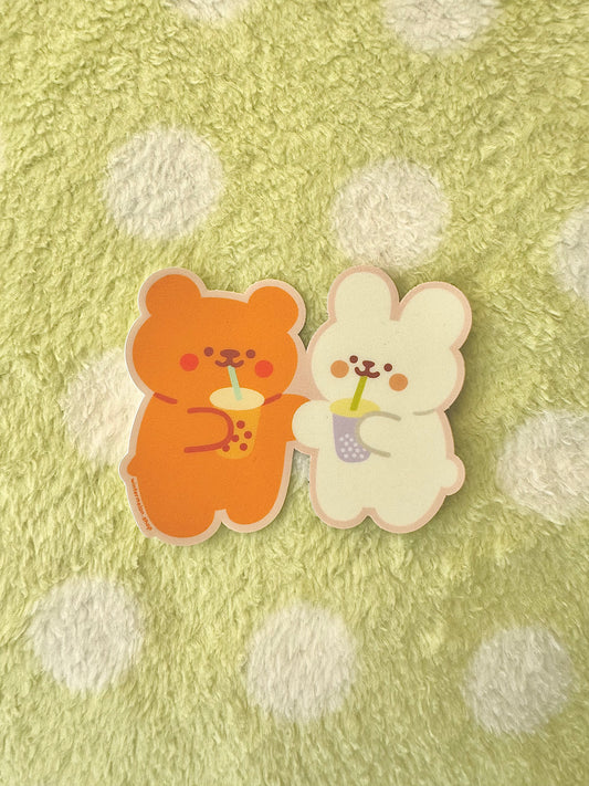 Boba buddies sticker