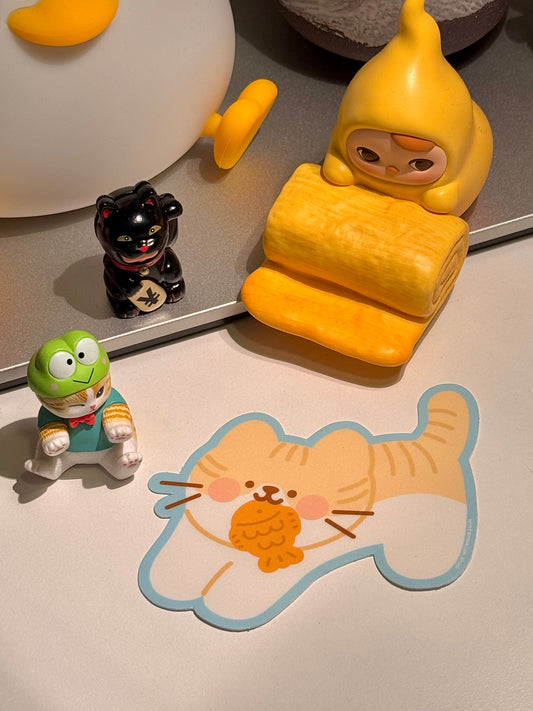 Taiyaki cat sticker