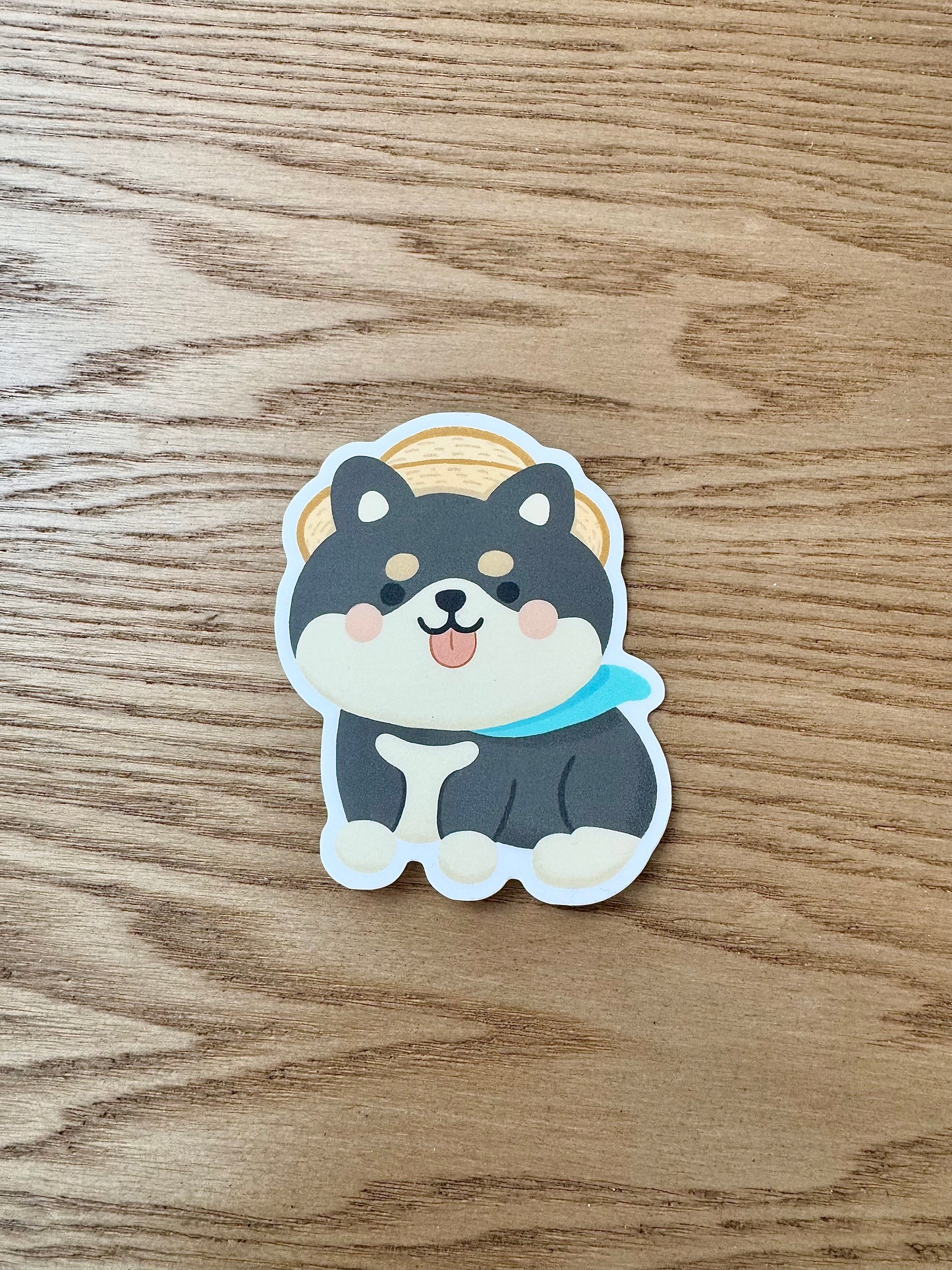 Melon Shiba Sticker