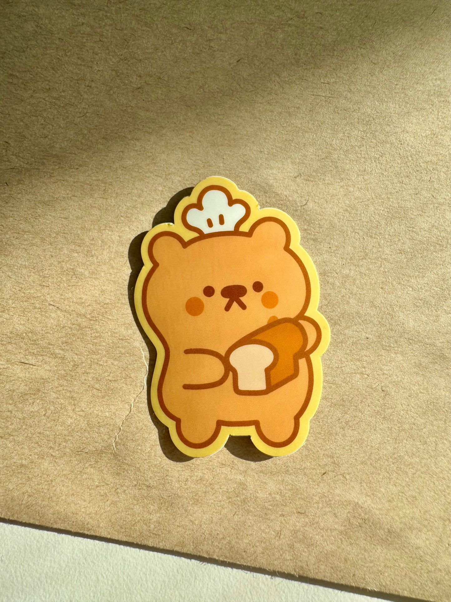 Loaf bread bear