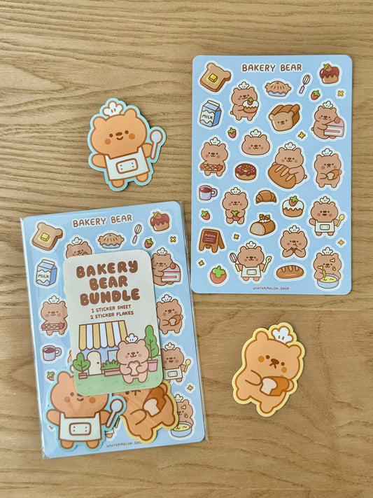 Bakery bear (Sticker bundle)