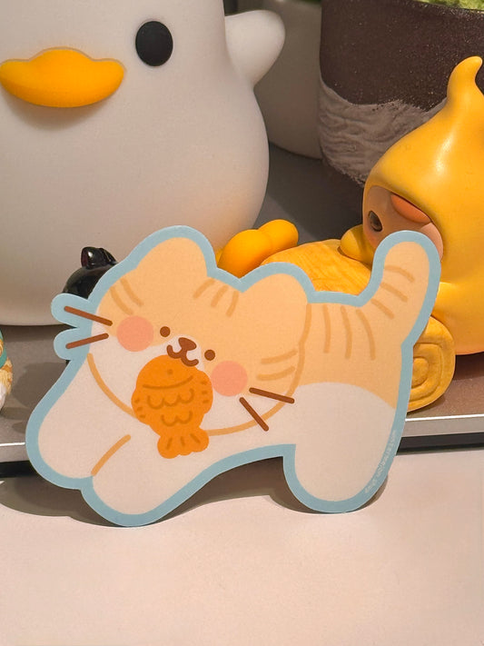 Taiyaki cat sticker