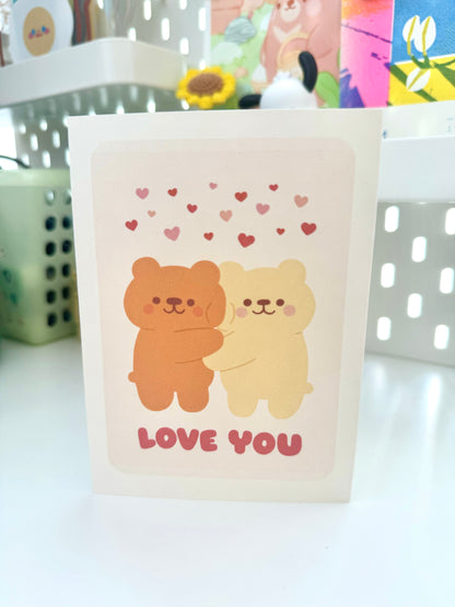 Love you card