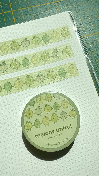 melons unite! washi tape
