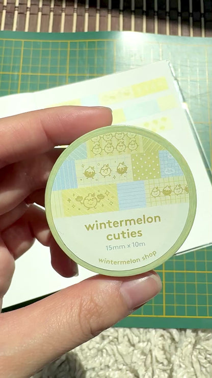 wintermelon cuties washi tape